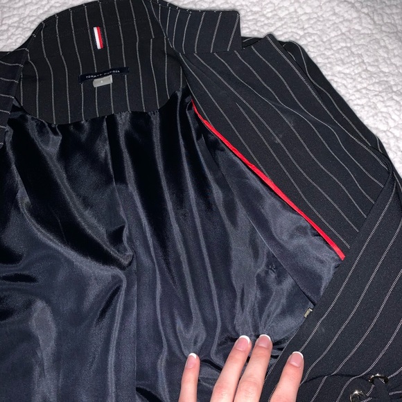 tommy hilfiger black!! blazer - Picture 2 of 5